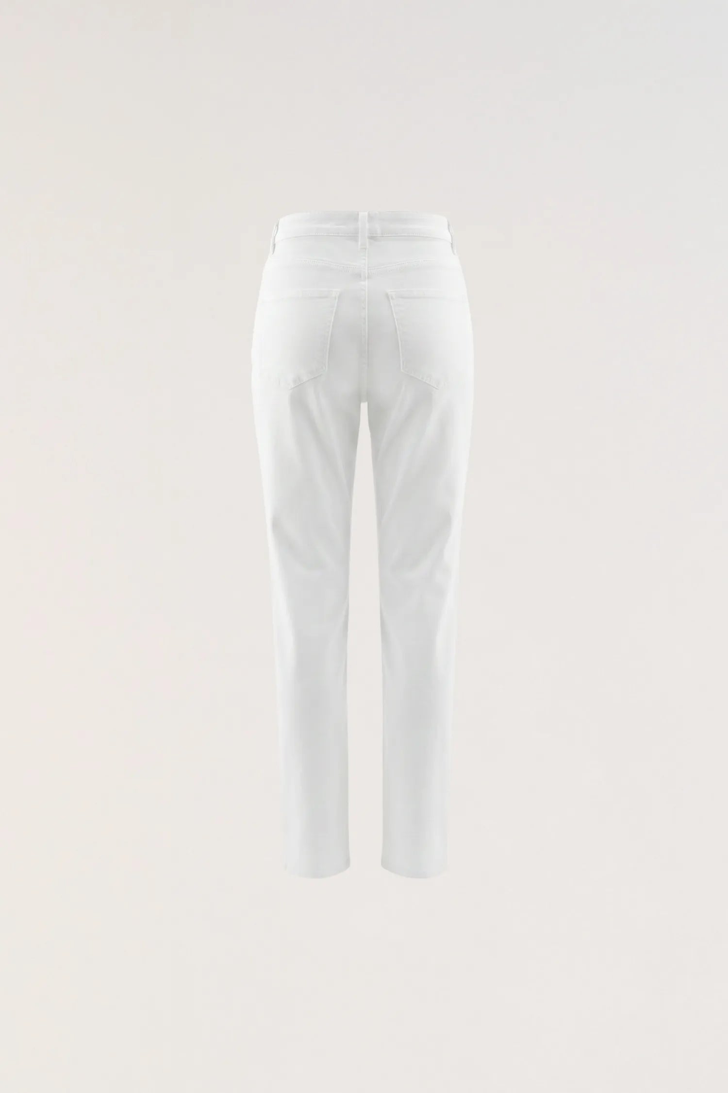 Pantalone cinque tasche in cotone croccante