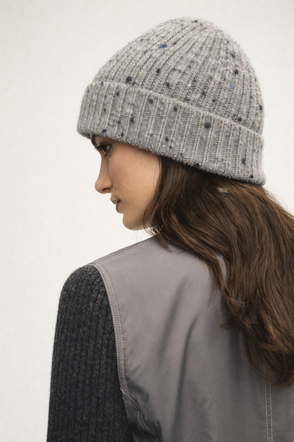 Cuffia sparkling in maglia inglese