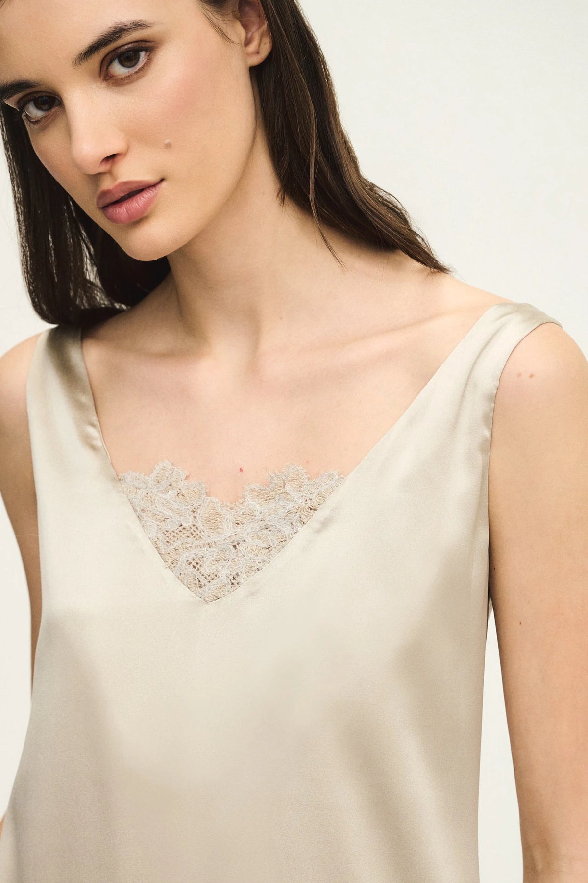 Silk Lace Dress