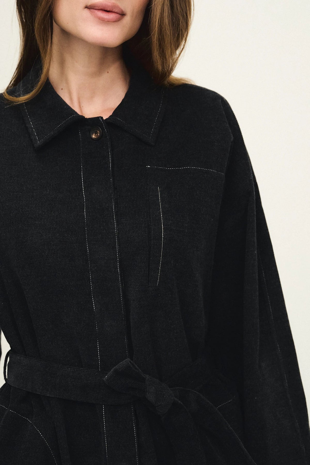 Overshirt in velluto