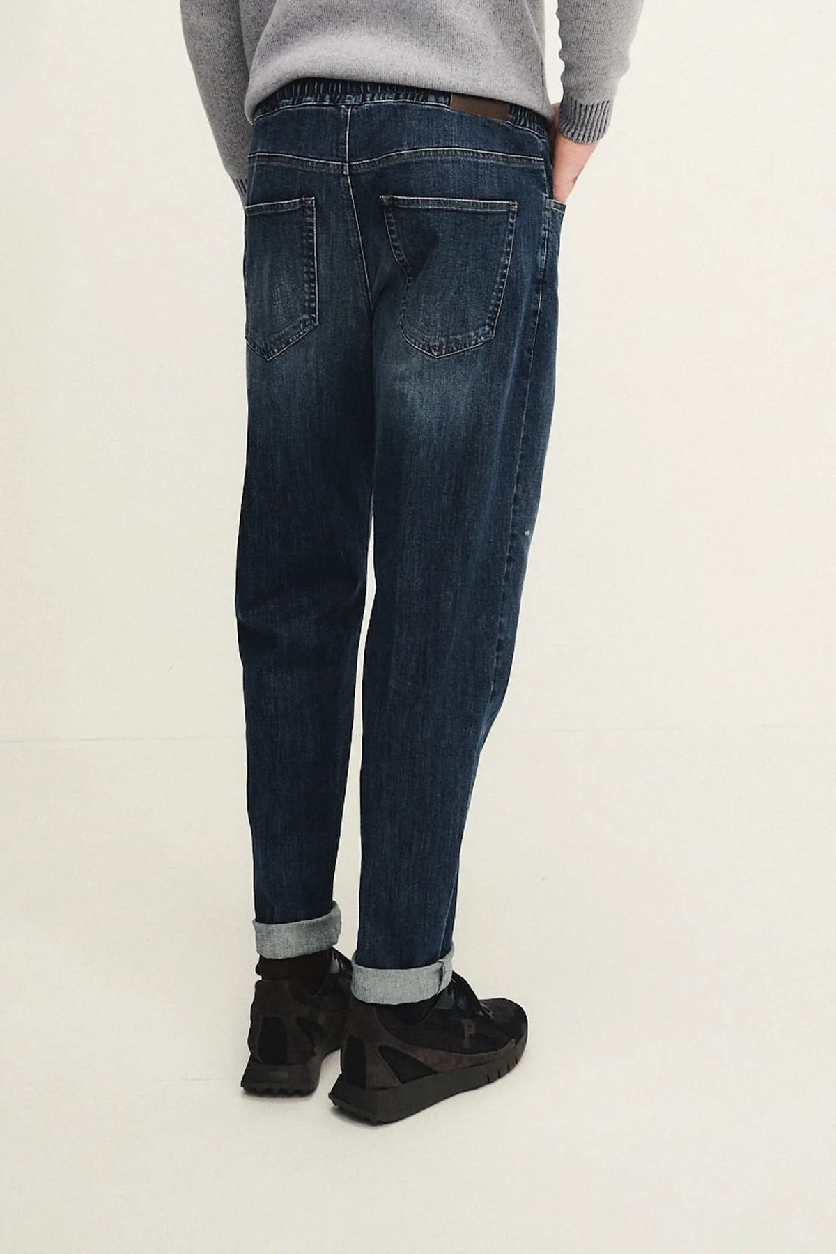 Jeans pull up cinque tasche
