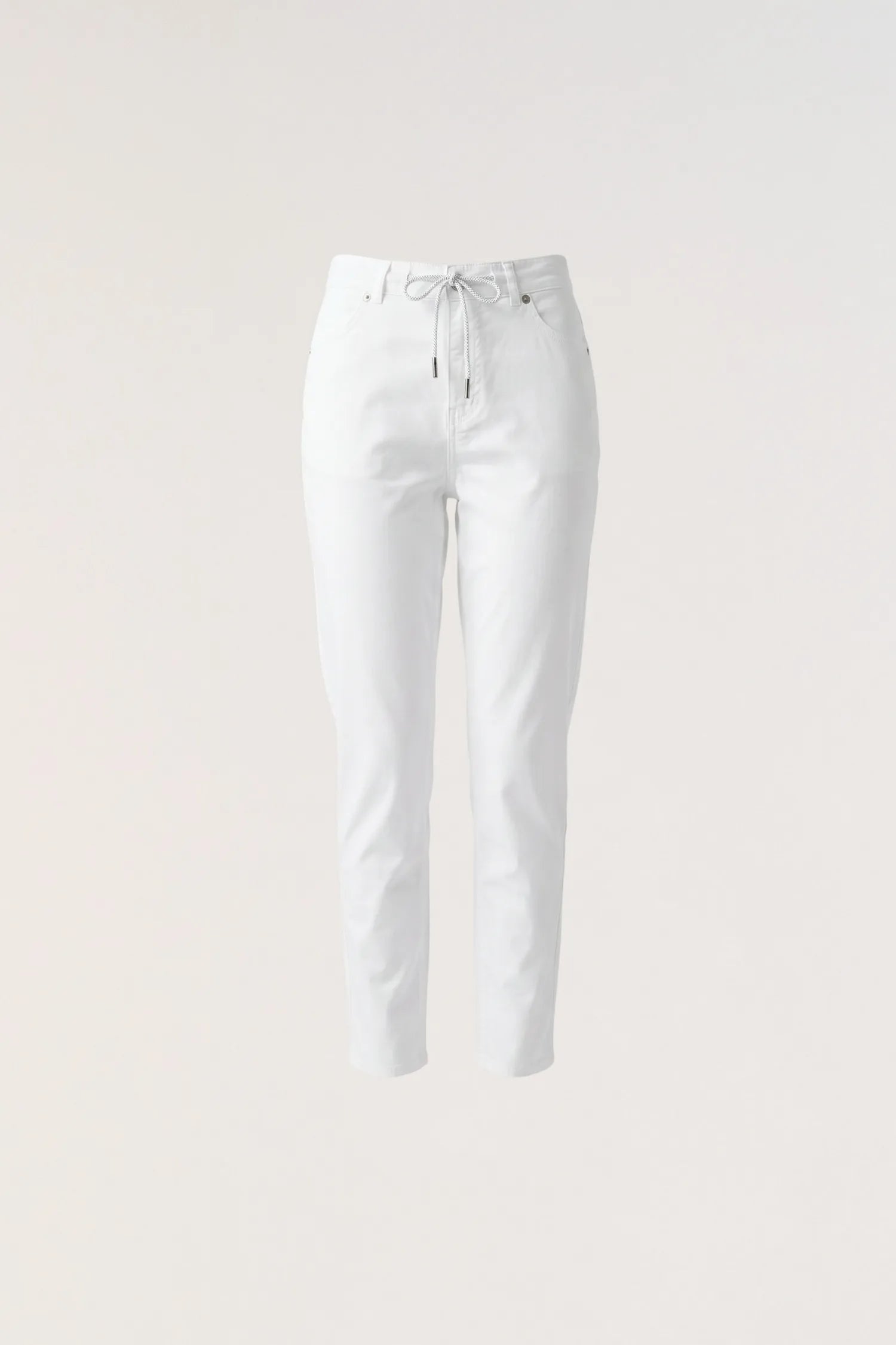 Pantalone cinque tasche in cotone croccante
