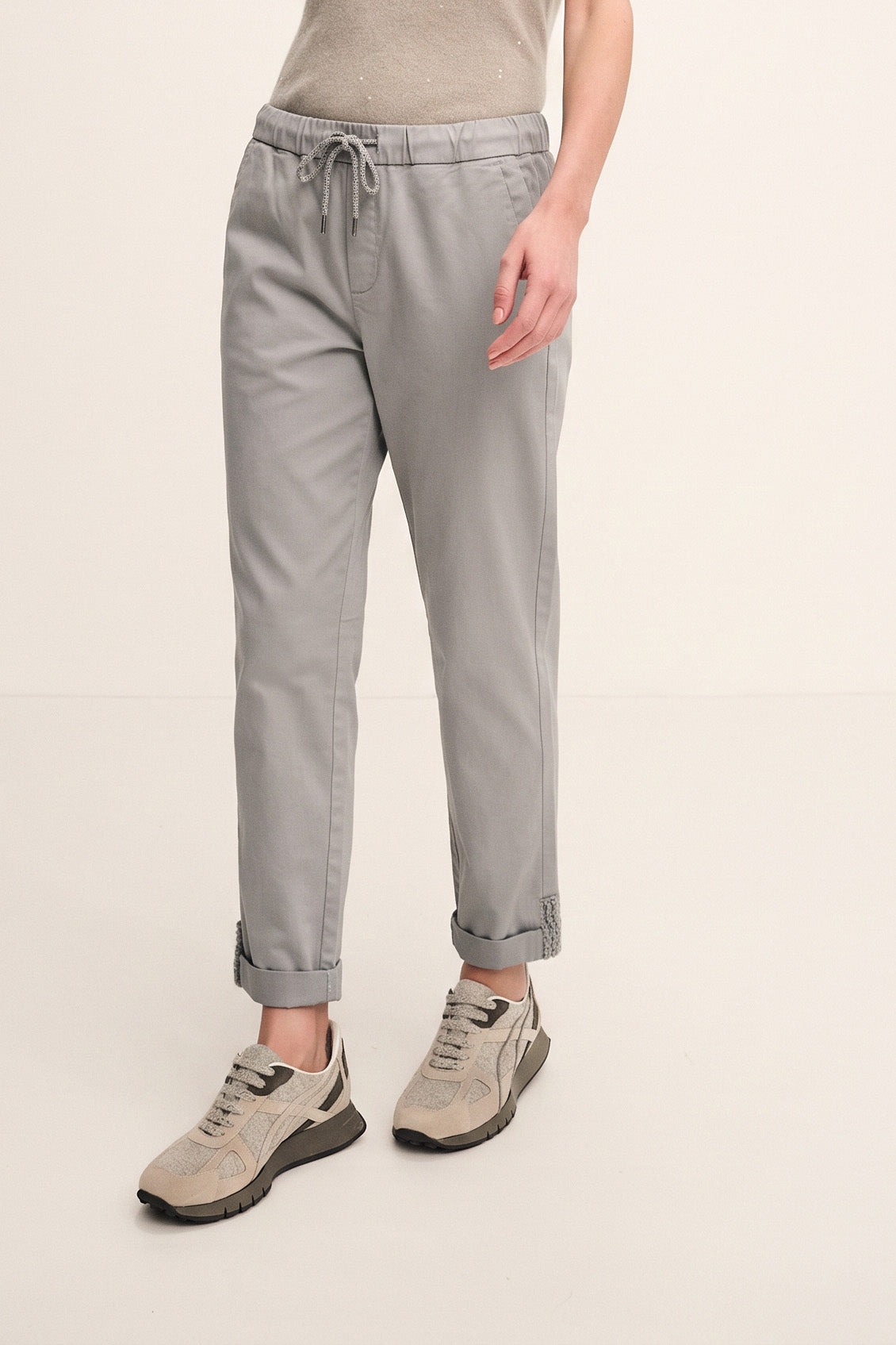 Pantaloni tinto capo carrot-fit