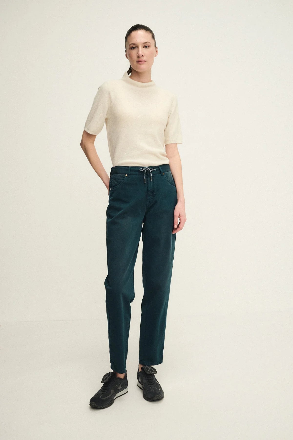 Pantaloni tinto capo cinque tasche