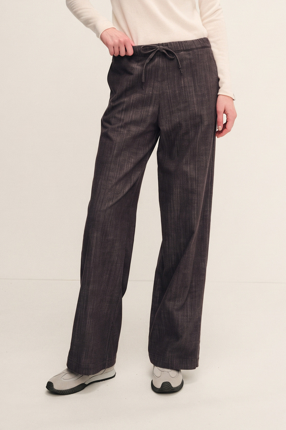 Pantalone a palazzo in denim