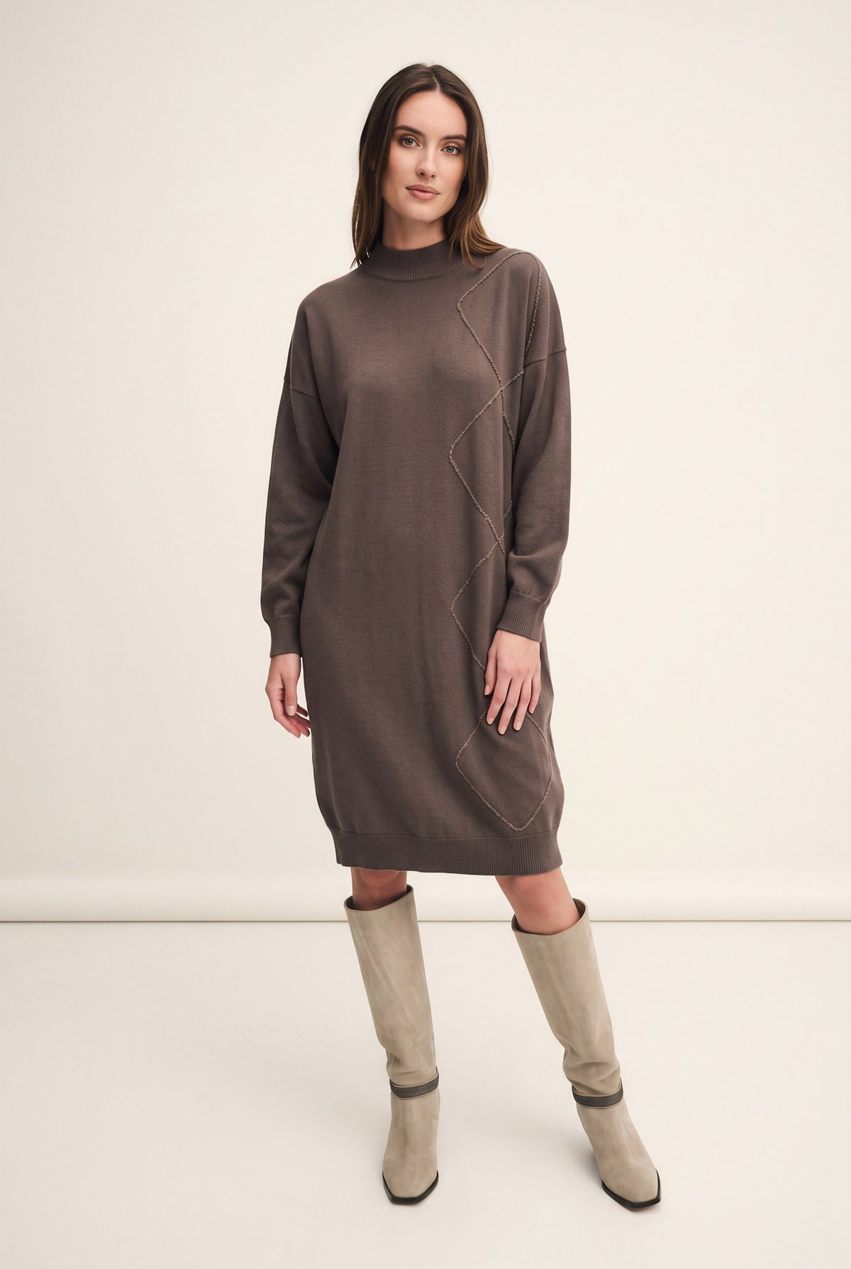 Abito Diamond knit