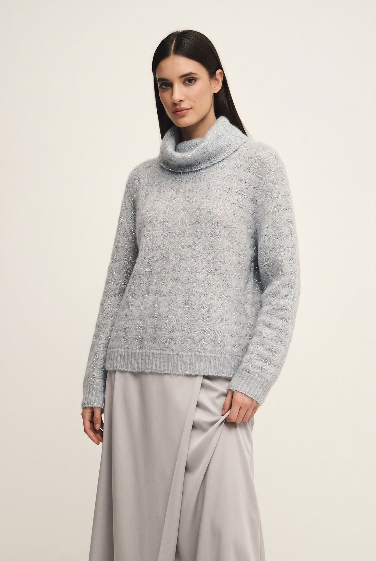 Maglione Diamond in maglia jacquard