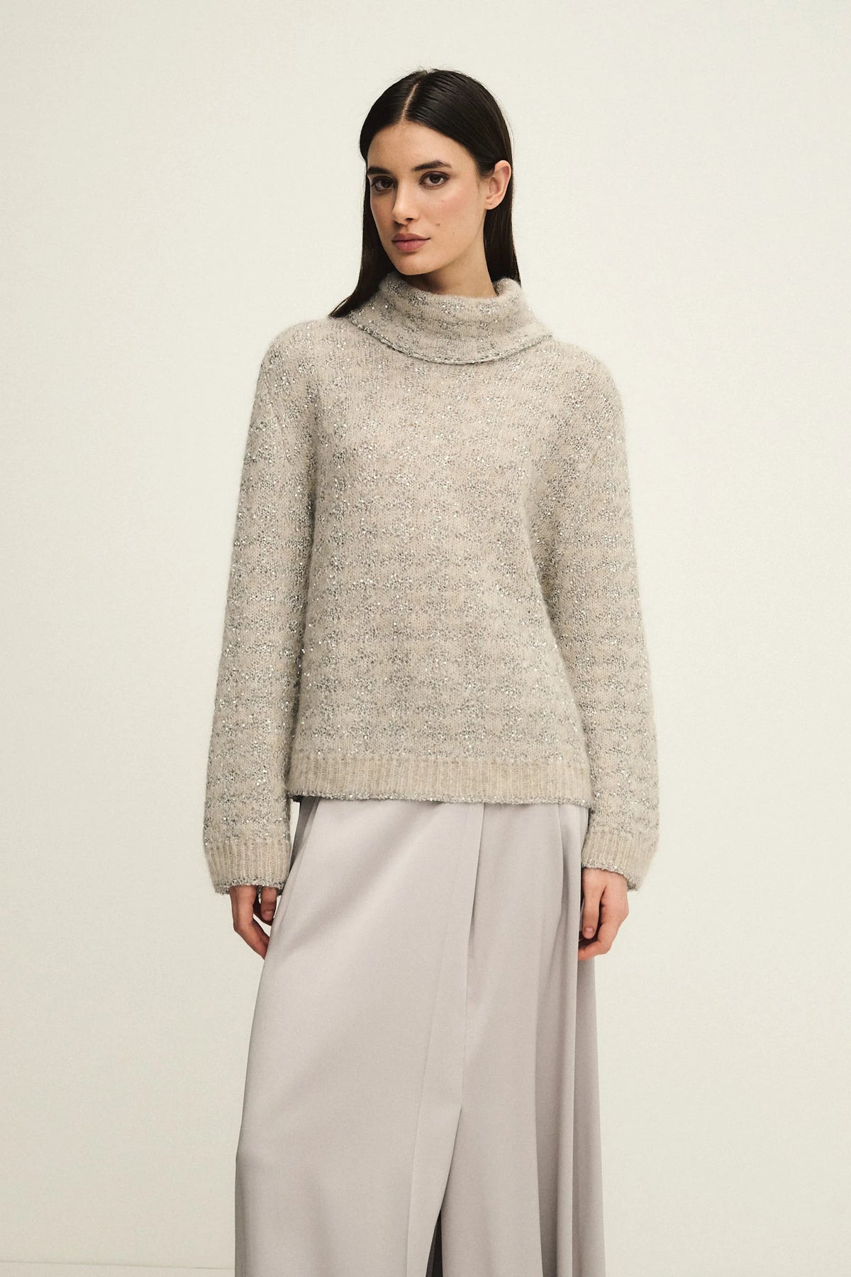 Maglione Diamond in maglia jacquard
