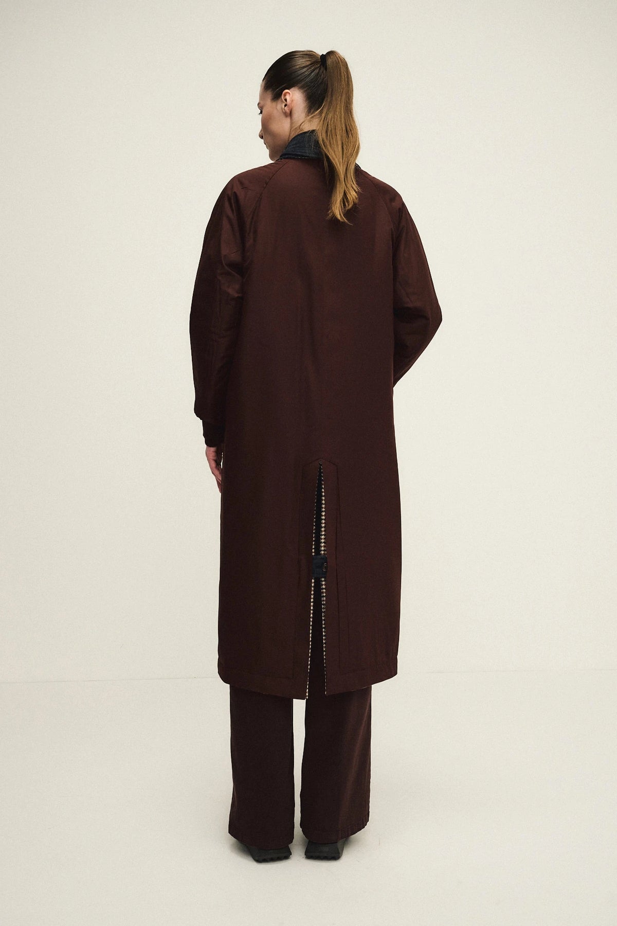 Cappotto reversibile pied-de-poule