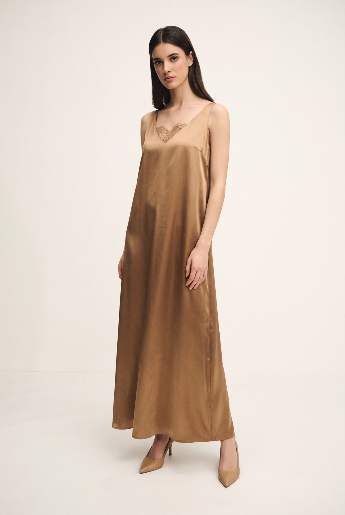 Silk Lace Dress