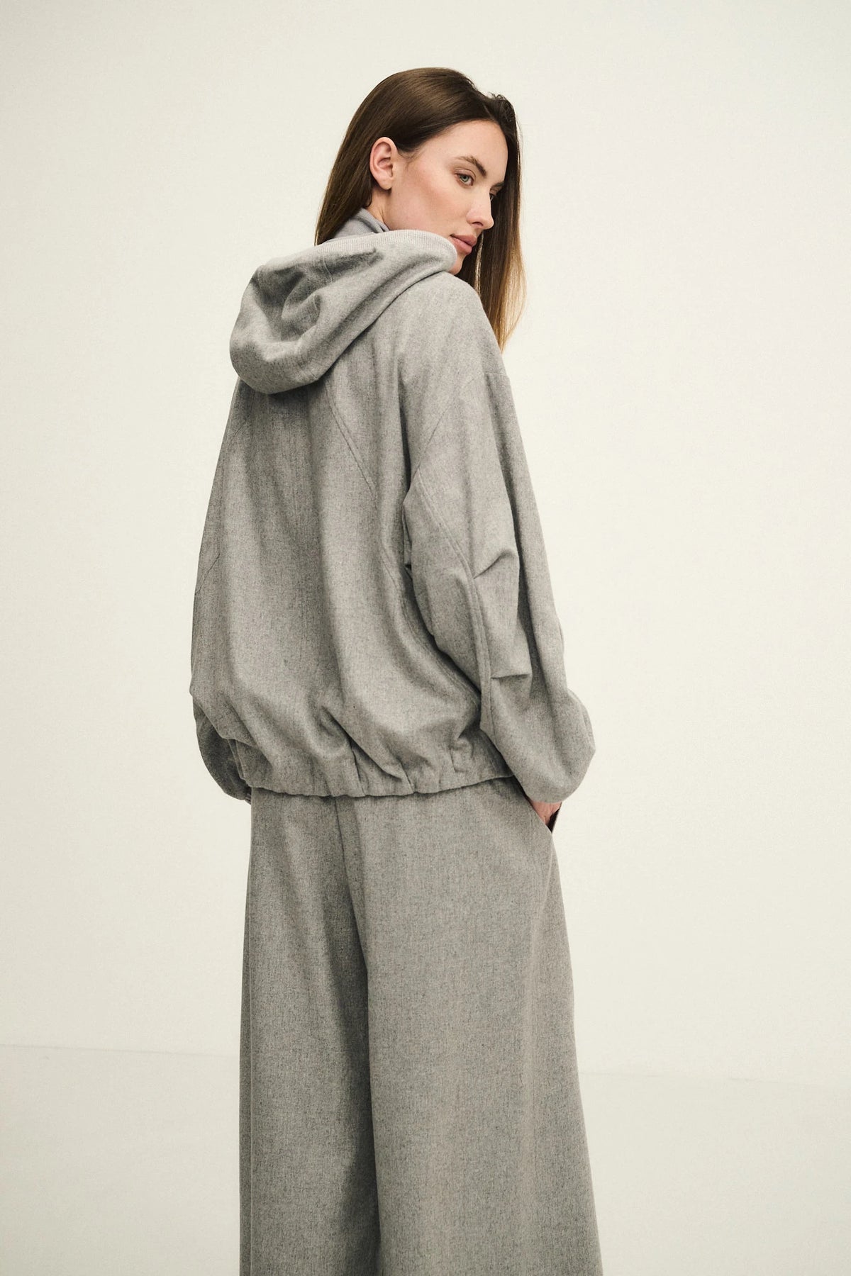 Felpa in blend di lana e cashmere