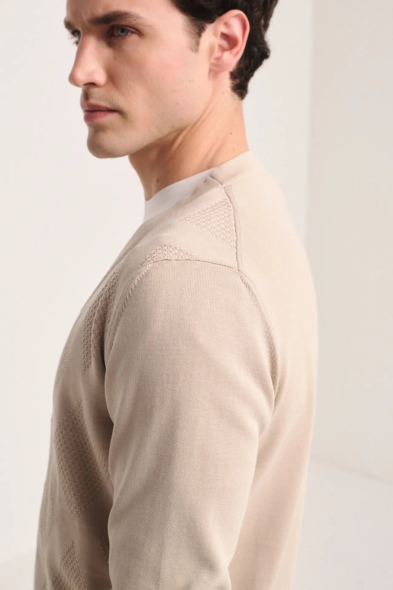 Cardigan leggero in maglia di cotone