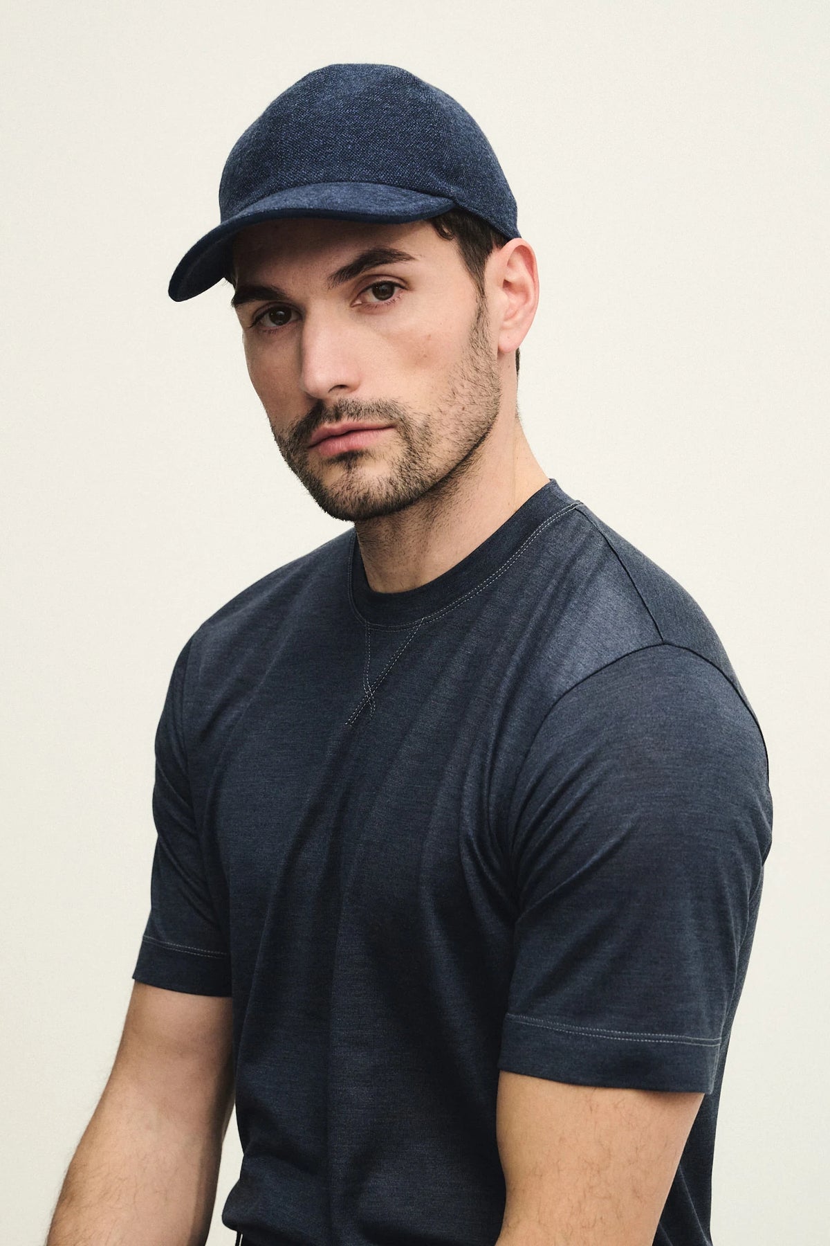 Cappello da baseball in piquet di cotone