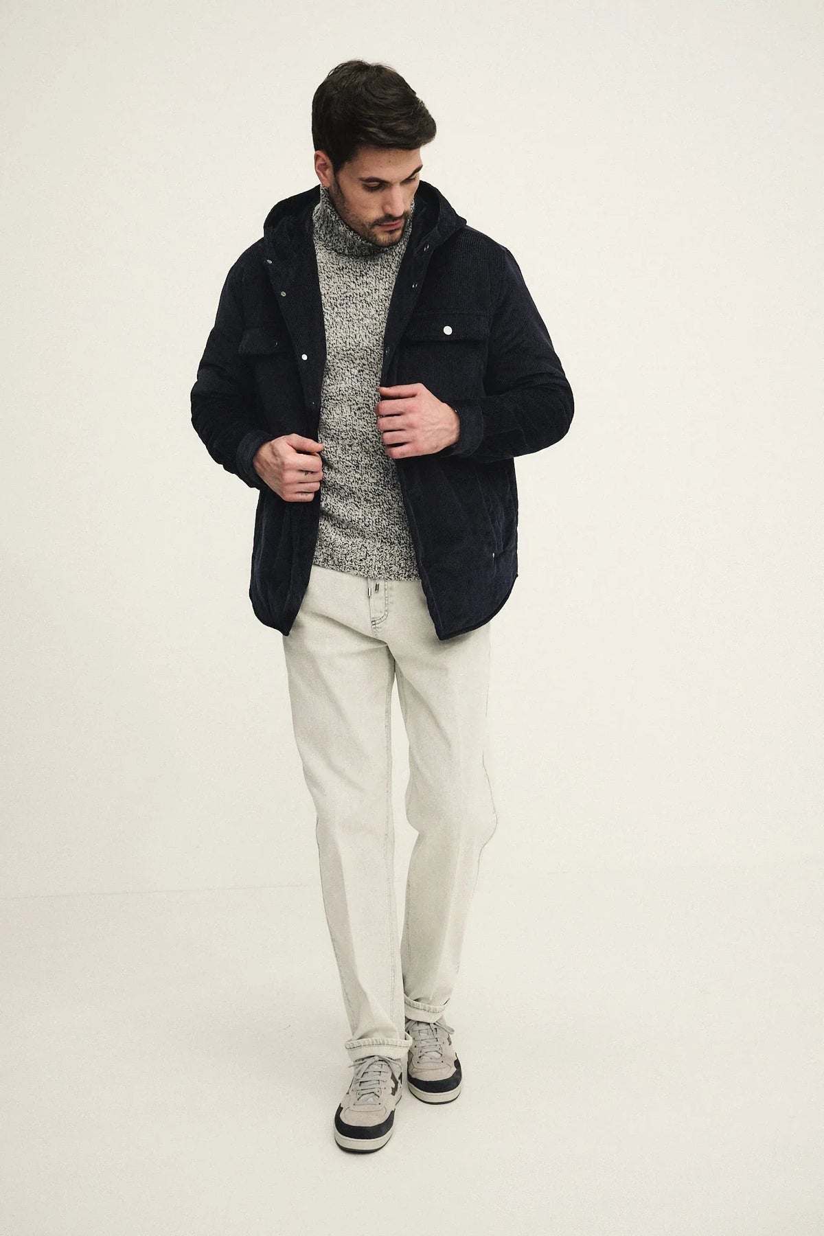 Jeans pull up cinque tasche